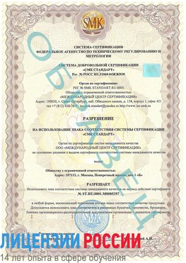 Образец разрешение Старая Чара Сертификат ISO/TS 16949